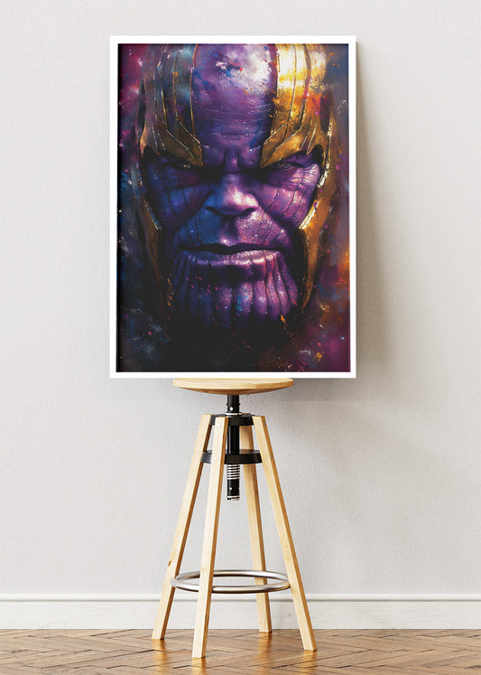 Thanos Infinity Gauntlet Portrait Canvas & Poster Print – AI PRINT LAB