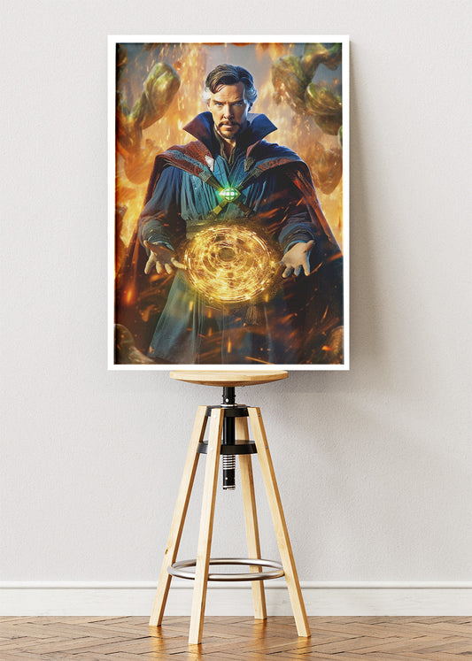 Doctor Strange Mystic Portal Canvas & Poster Print – AI PRINT LAB