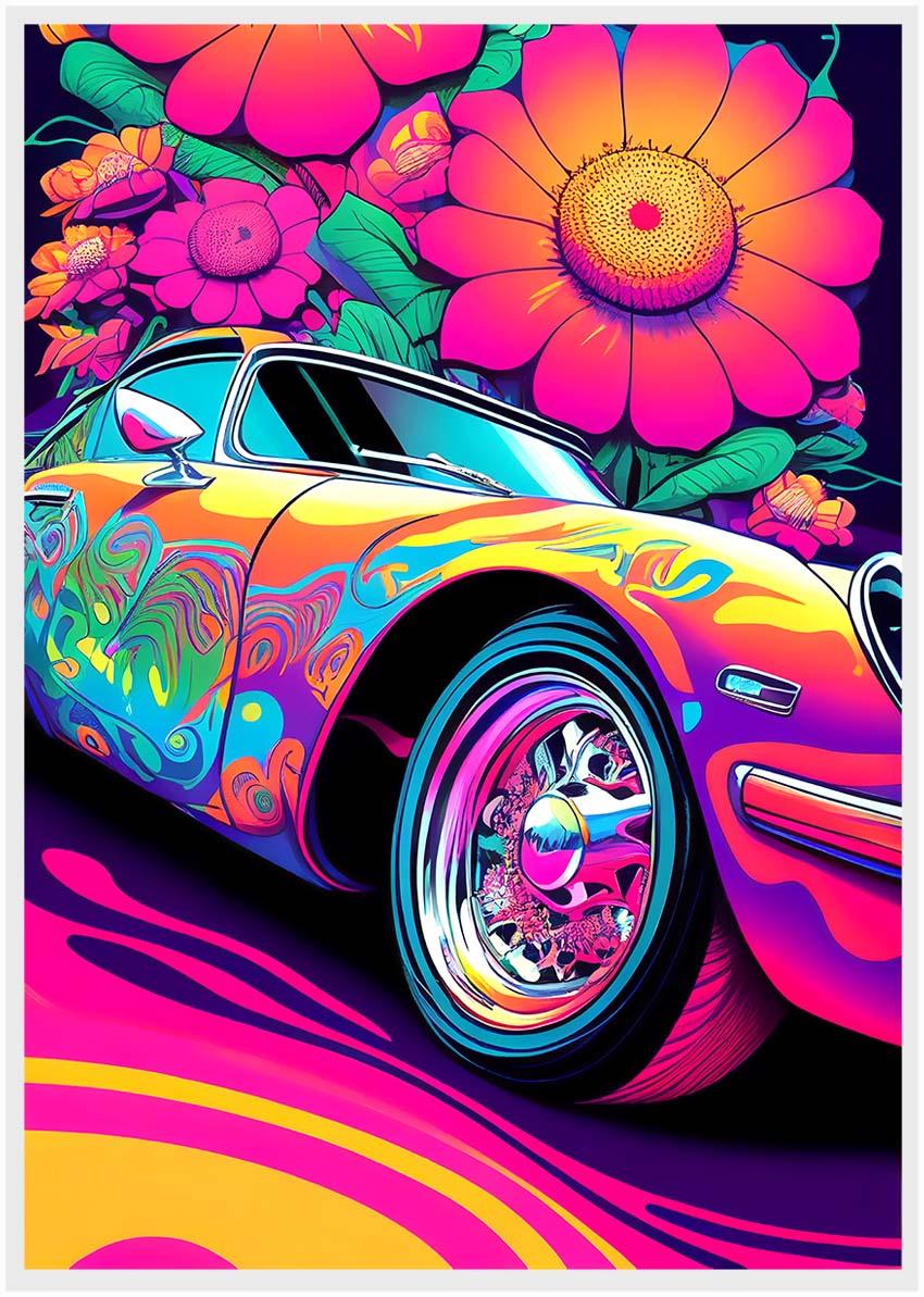 Automotive Wall Art Canvas & Poster Wall Art T19 Expressive Collection