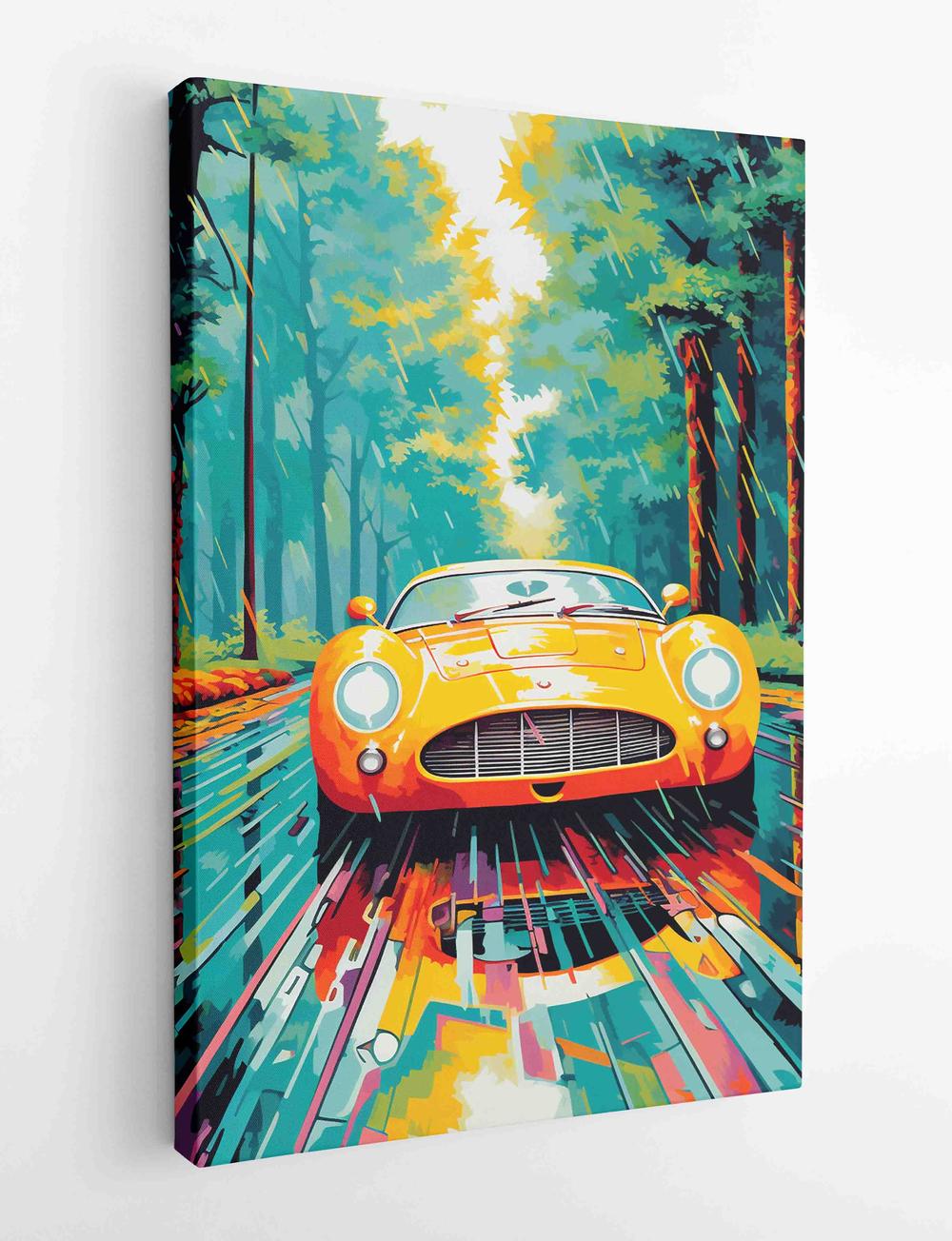 Automotive Wall Art Canvas & Poster Wall Art T473 Expressive Collection
