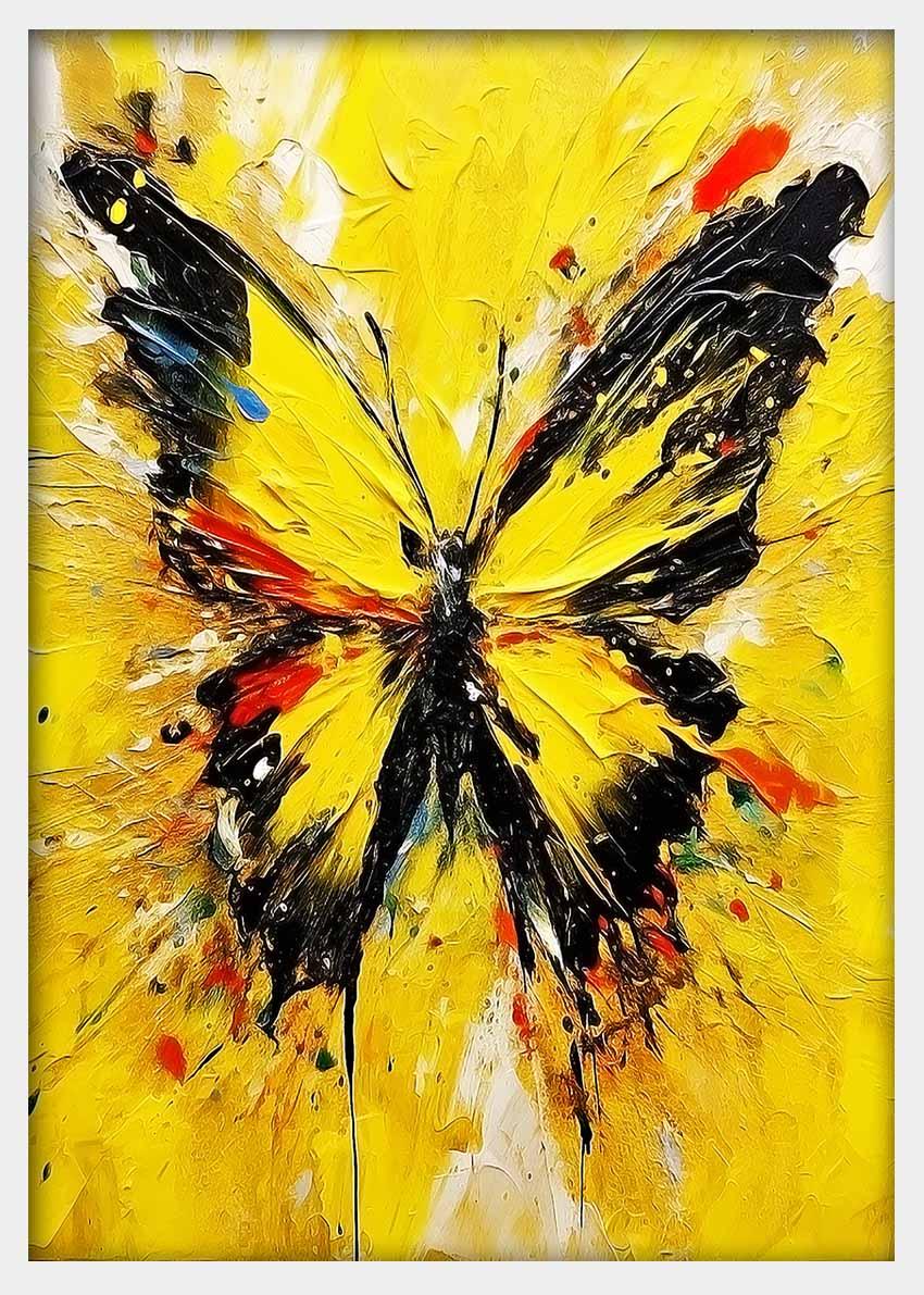 Butterfly Canvas & Poster Wall Art T331 Wildlife Series