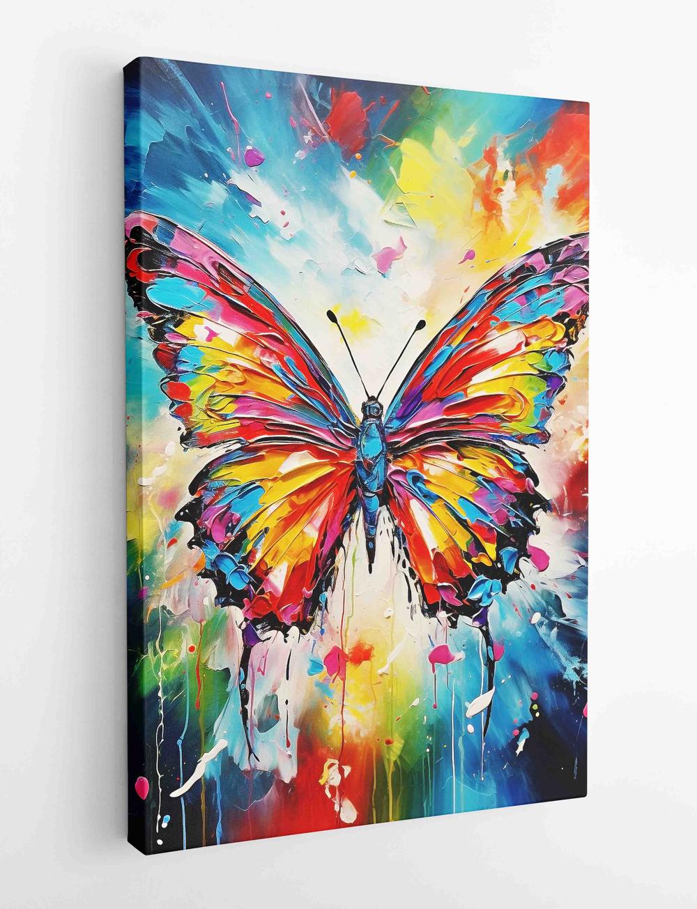 Butterfly Canvas & Poster Wall Art T462 Wildlife Series