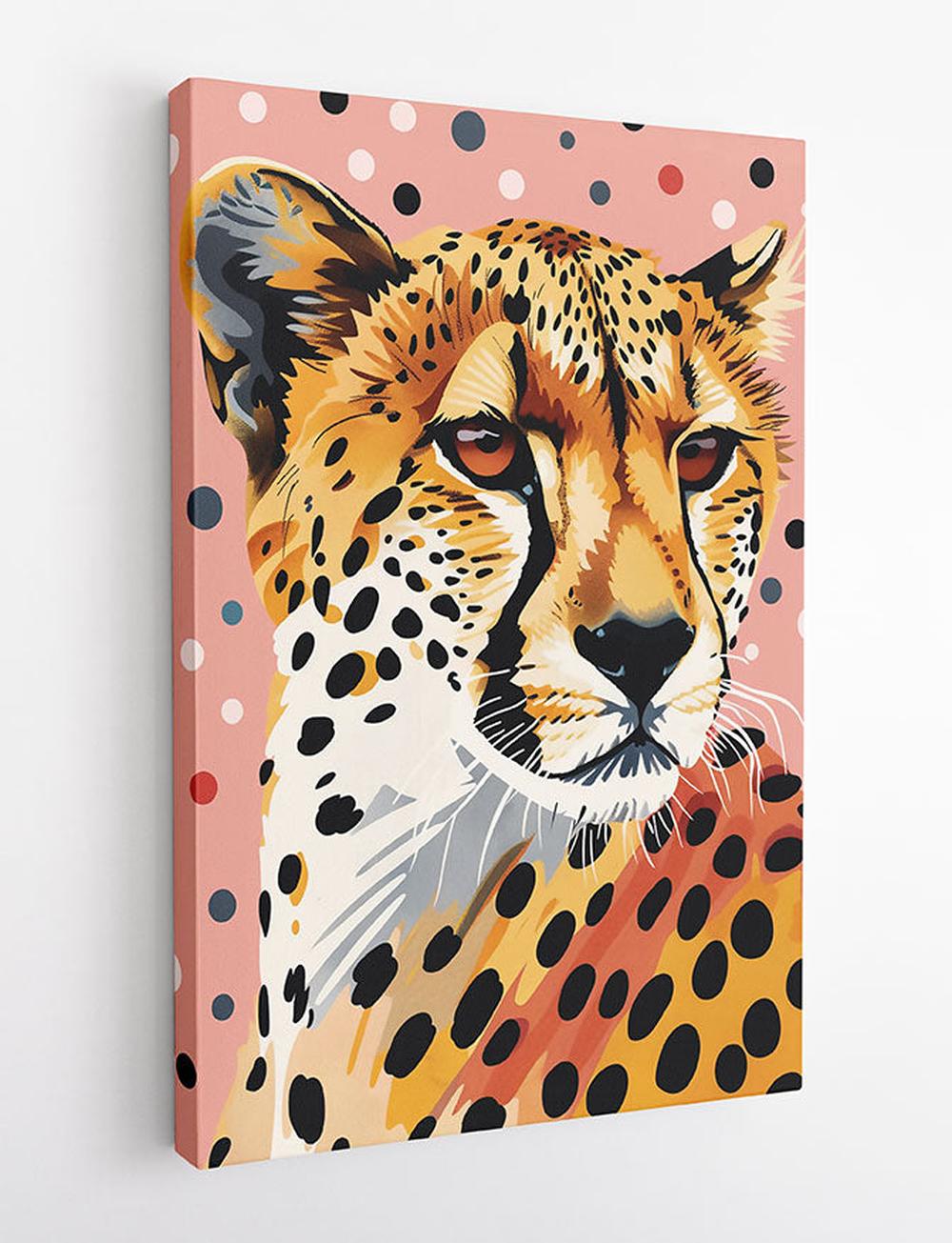 Cheetah – Canvas & Poster Wall Art – T861 Wildlife Series