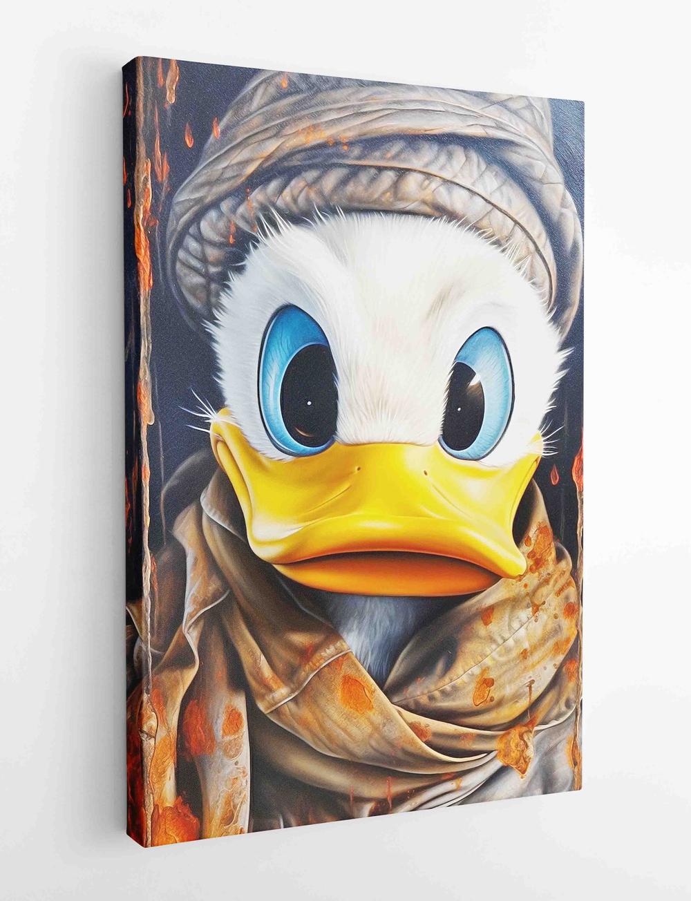 Donald Canvas & Poster Wall Art T430 Wildlife Series