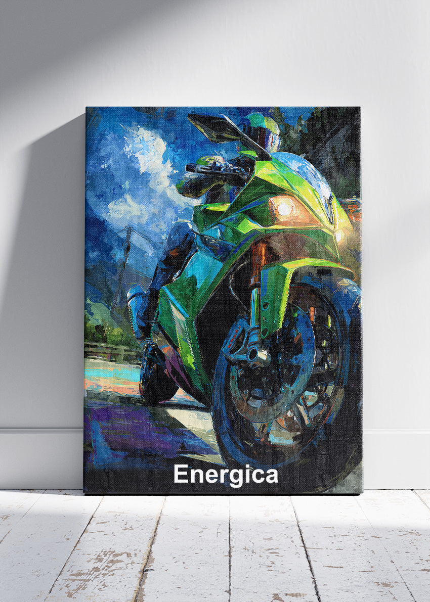 Energica Electric Superbike Wall Art Poster & Canvas