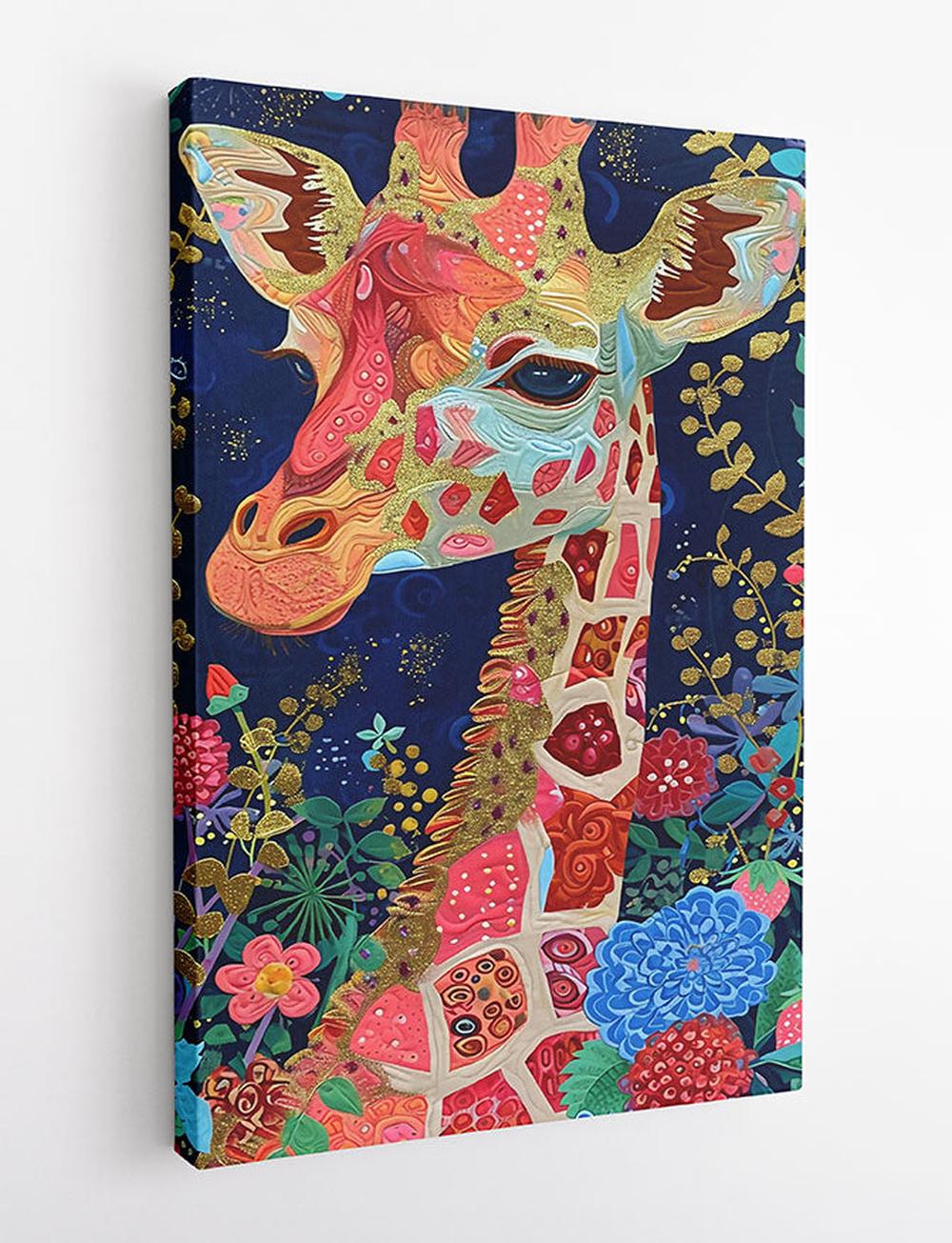Giraffe – Canvas & Poster Wall Art – T809 Wildlife Series