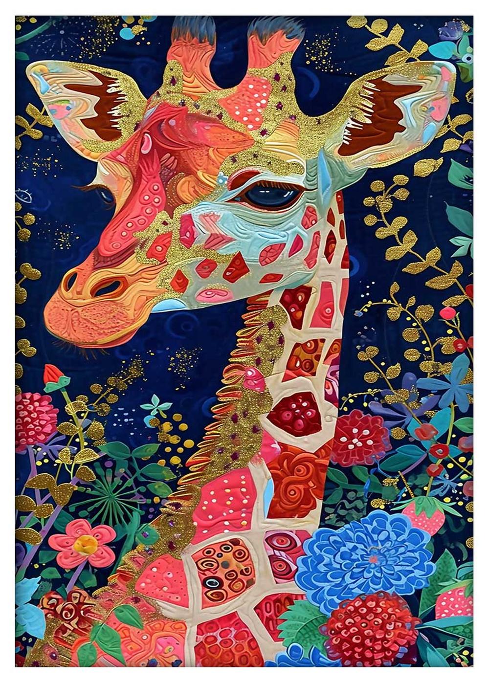 Giraffe – Canvas & Poster Wall Art – T809 Wildlife Series