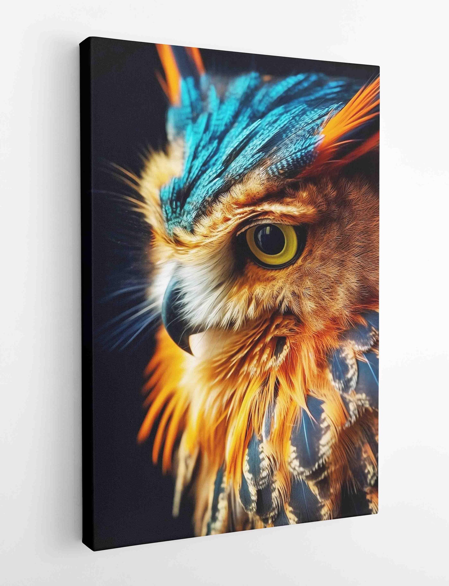Owl Canvas & Poster Wall Art T405 Wildlife Series