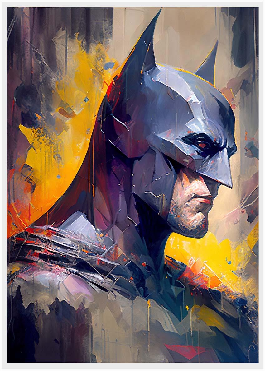 P1 Batman Canvas Art Prints, Posters, and Wall Art Superhero Collection