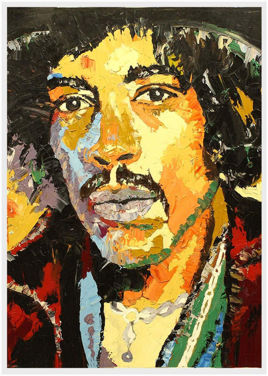 P108 Jimi Hendrix Canvas Art Prints, Posters, and Wall Art Pop Art Collection