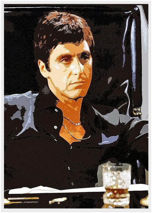 P117 Scarface Canvas Art Prints, Posters, and Wall Art Pop Art Collection