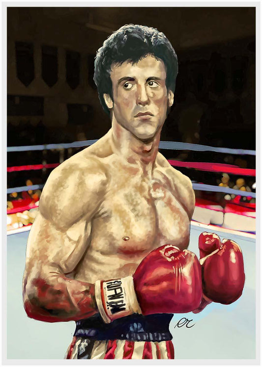 P124 Rocky Canvas Art Prints, Posters, and Wall Art Pop Art Collection
