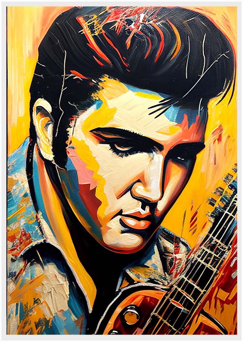 P137 Elvis Presley Canvas Art Prints, Posters, and Wall Art Pop Art Collection