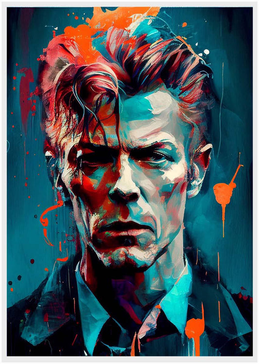 P14 David Bowie Canvas Art Prints, Posters, and Wall Art Pop Art Collection
