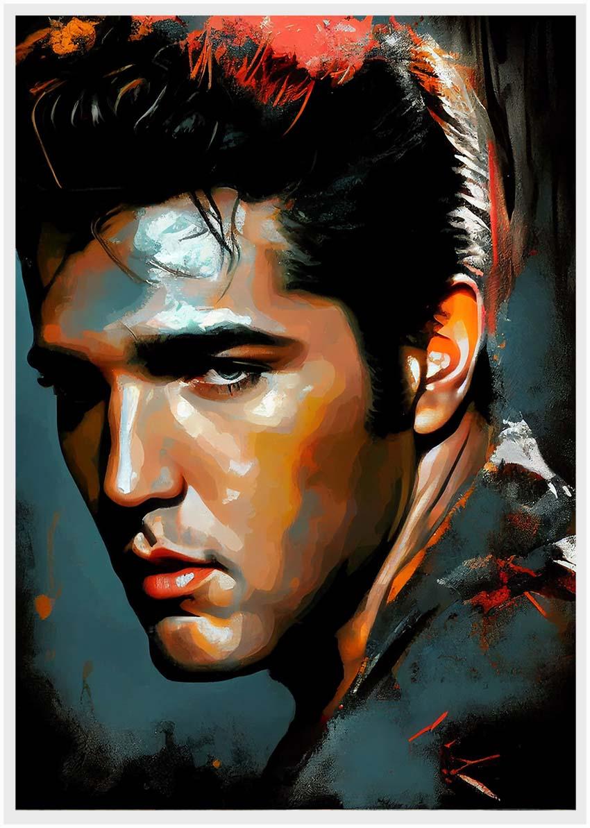 P16 Elvis Presley Canvas Art Prints, Posters, and Wall Art Pop Art Collection