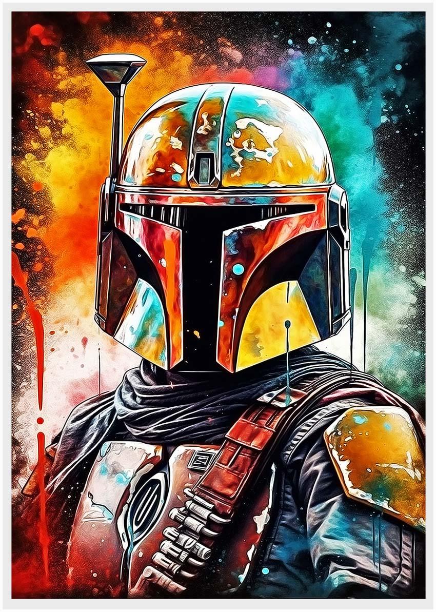 P193 Stormtrooper Canvas Art Prints, Posters, and Wall Art Fantasy & Sci-Fi Collection