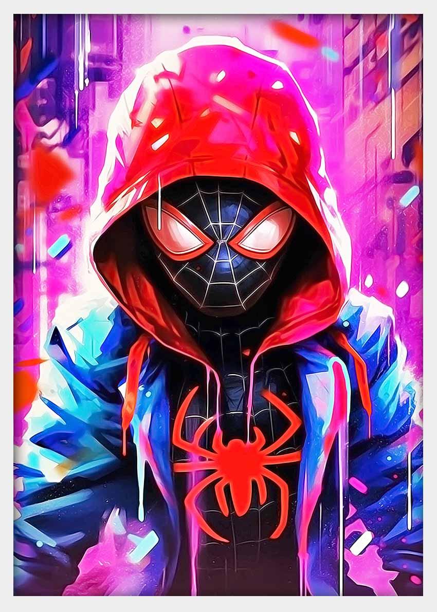 P224 Spiderman Canvas Art Prints, Posters, and Wall Art Superhero Collection