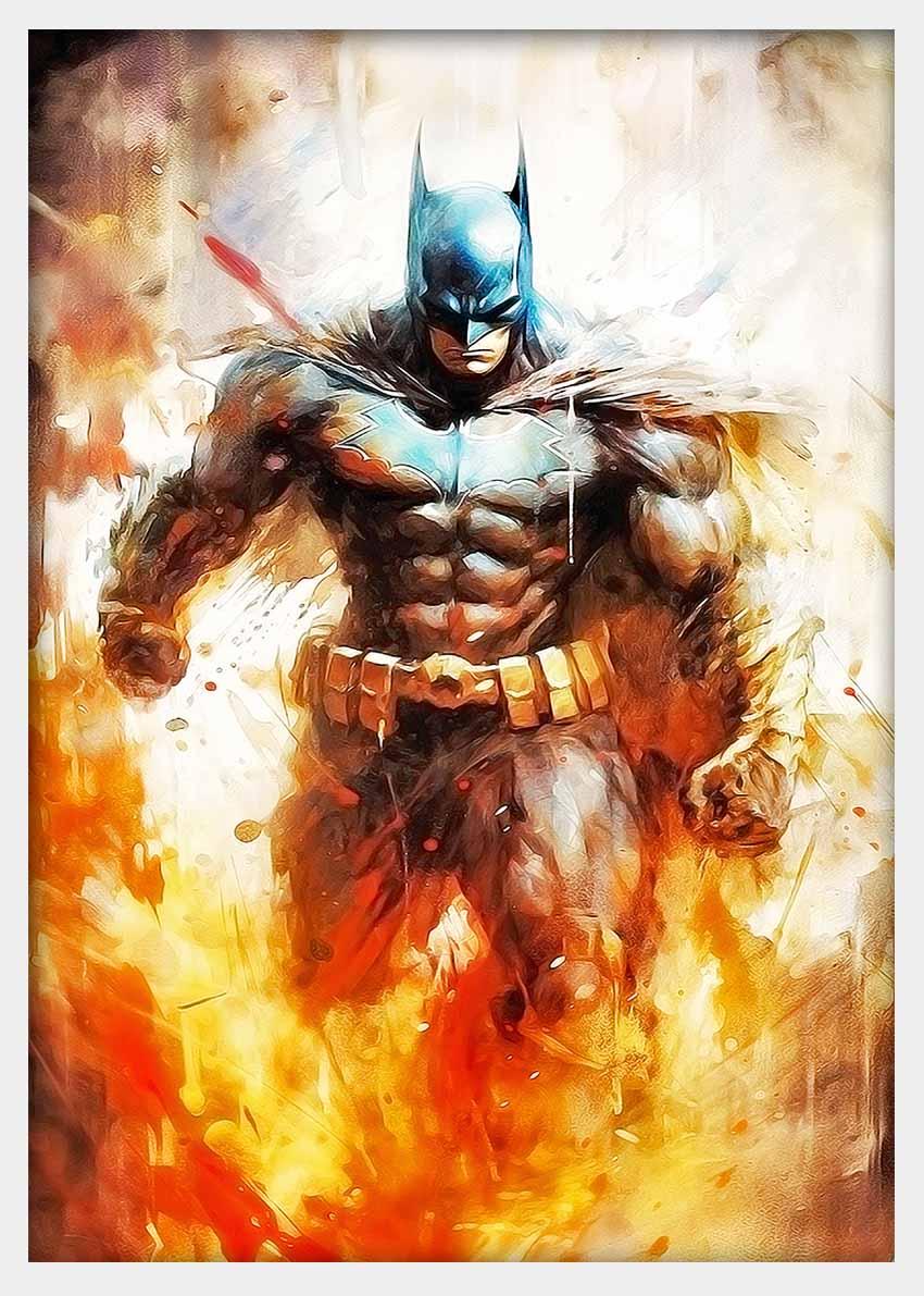 P228 Batman Canvas Art Prints, Posters, and Wall Art Superhero Collection