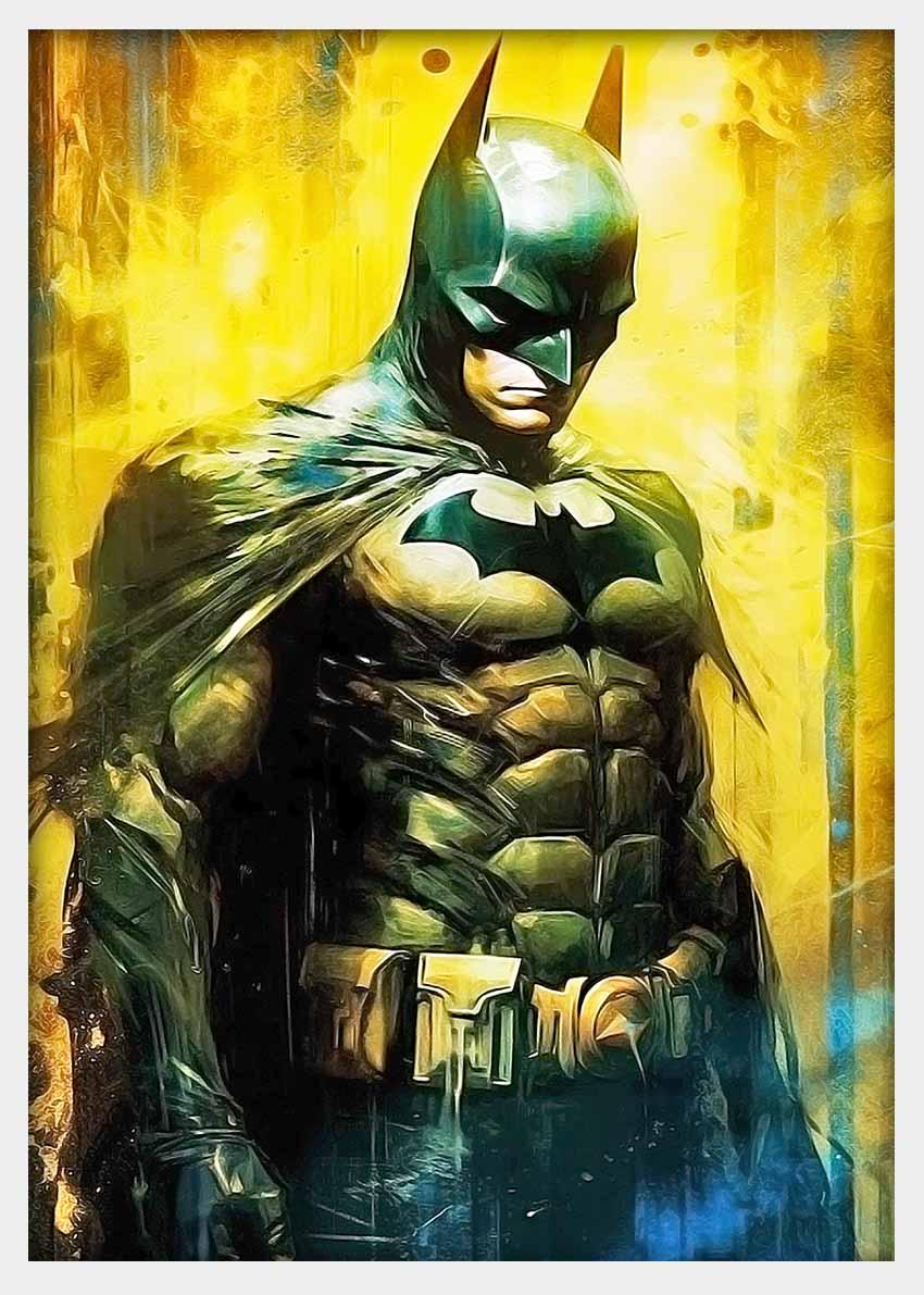P229 Batman Canvas Art Prints, Posters, and Wall Art Superhero Collection