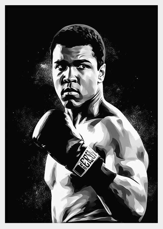 P232 Muhammad Ali Canvas Art Prints, Posters, and Wall Art Pop Art Collection