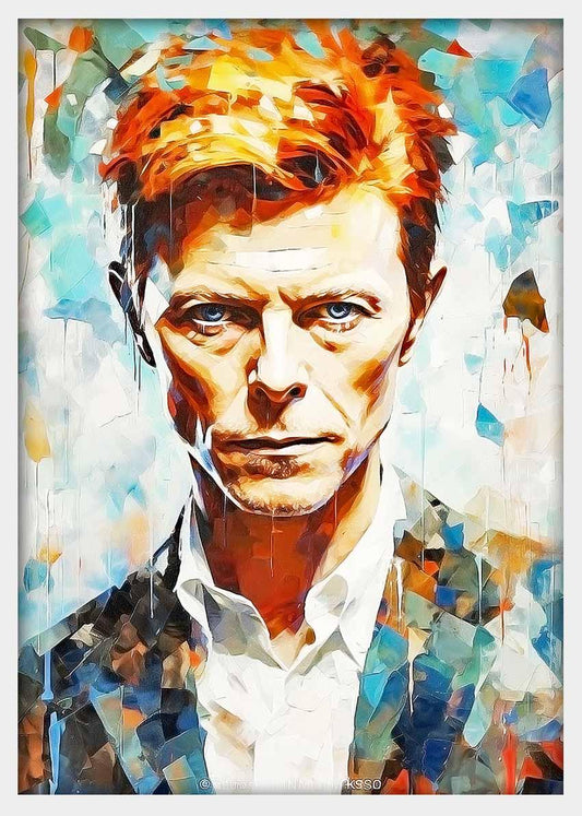P245 David Bowie Canvas Art Prints, Posters, and Wall Art Pop Art Collection