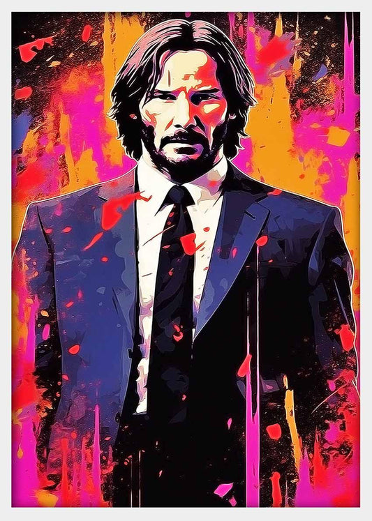 P249 John Wick Canvas Art Prints, Posters, and Wall Art Pop Art Collection