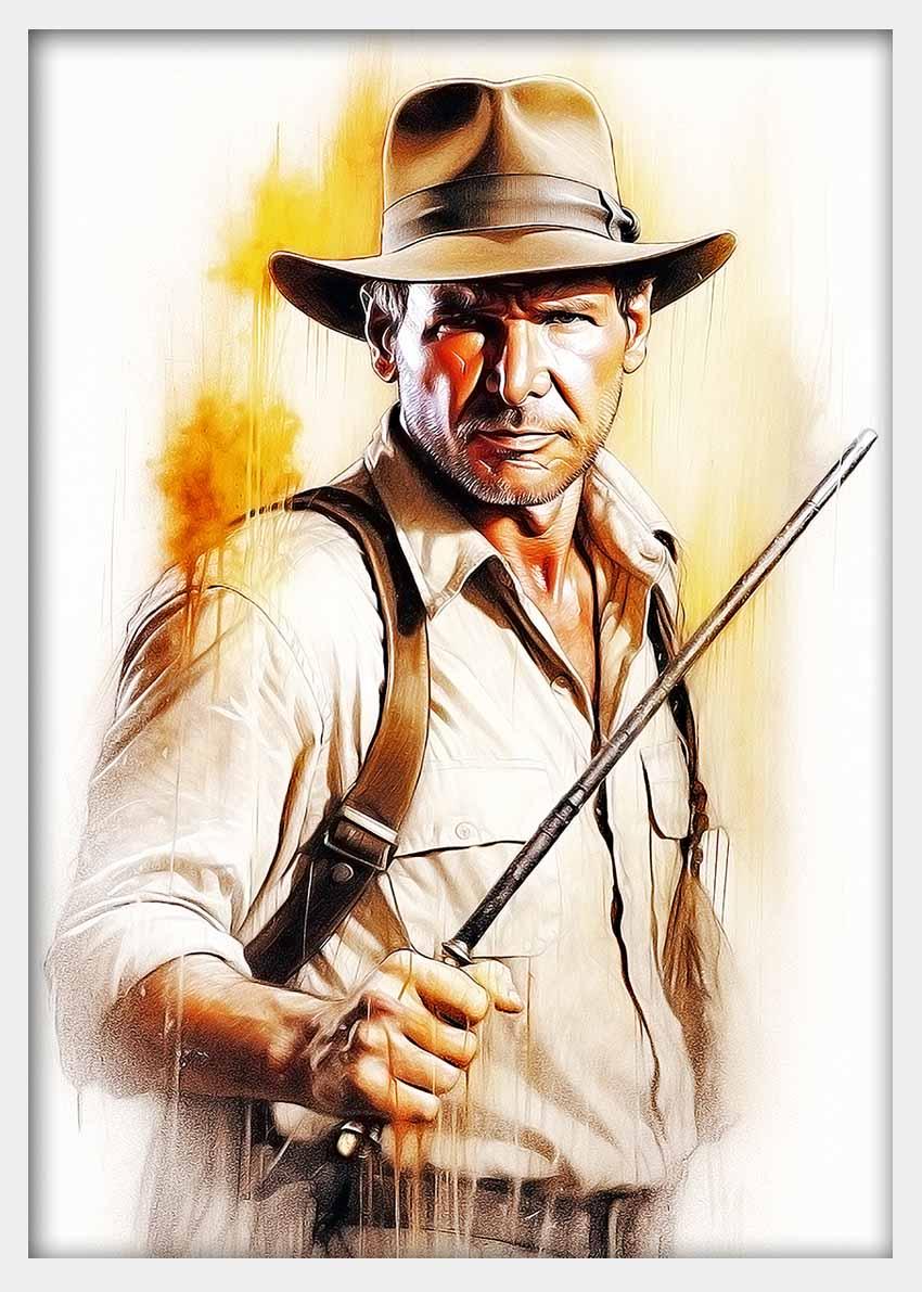 P256 Harrison Ford Canvas Art Prints, Posters, and Wall Art Pop Art Collection