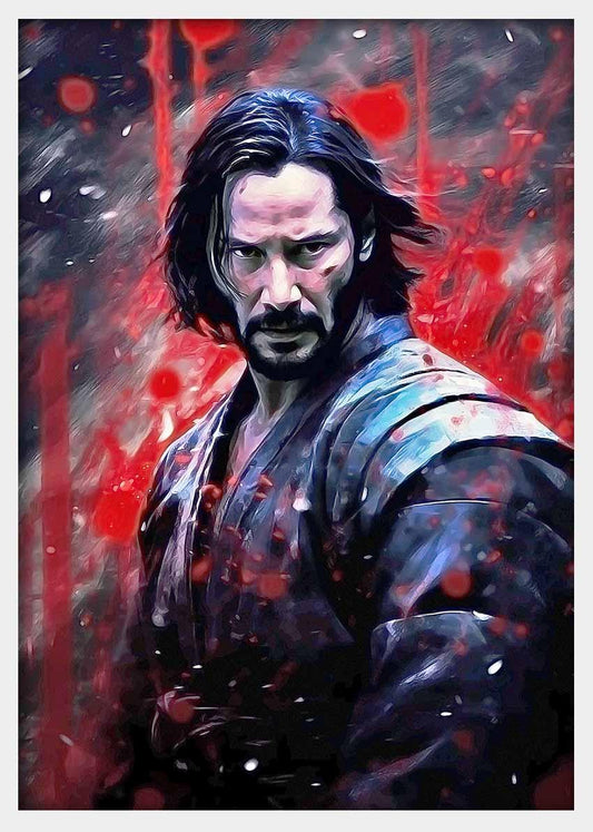 P258 John Wick Canvas Art Prints, Posters, and Wall Art Pop Art Collection