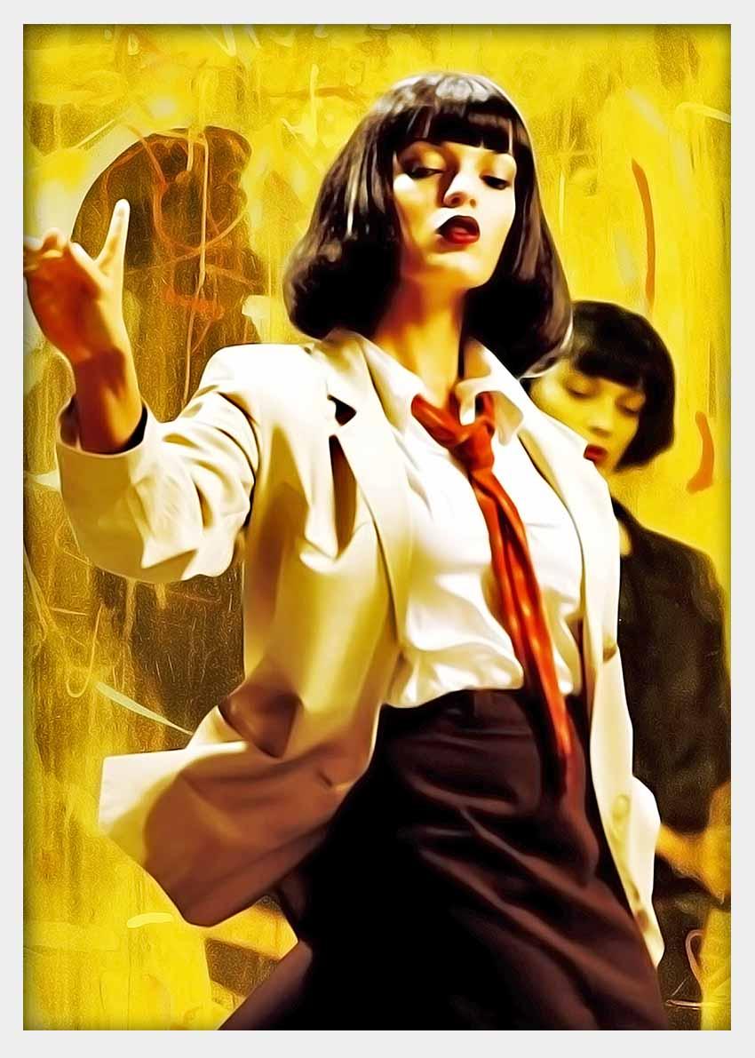 P260 Pulp Fiction Canvas Art Prints, Posters, and Wall Art Pop Art Collection