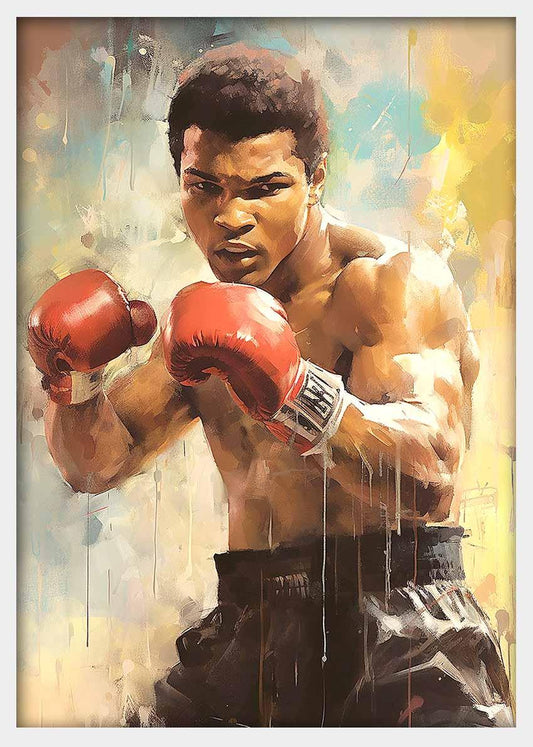 P270 Muhammad Ali Canvas Art Prints, Posters, and Wall Art Pop Art Collection