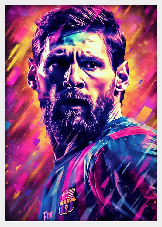 P274 Lionel Messi Canvas Art Prints, Posters, and Wall Art Pop Art Collection