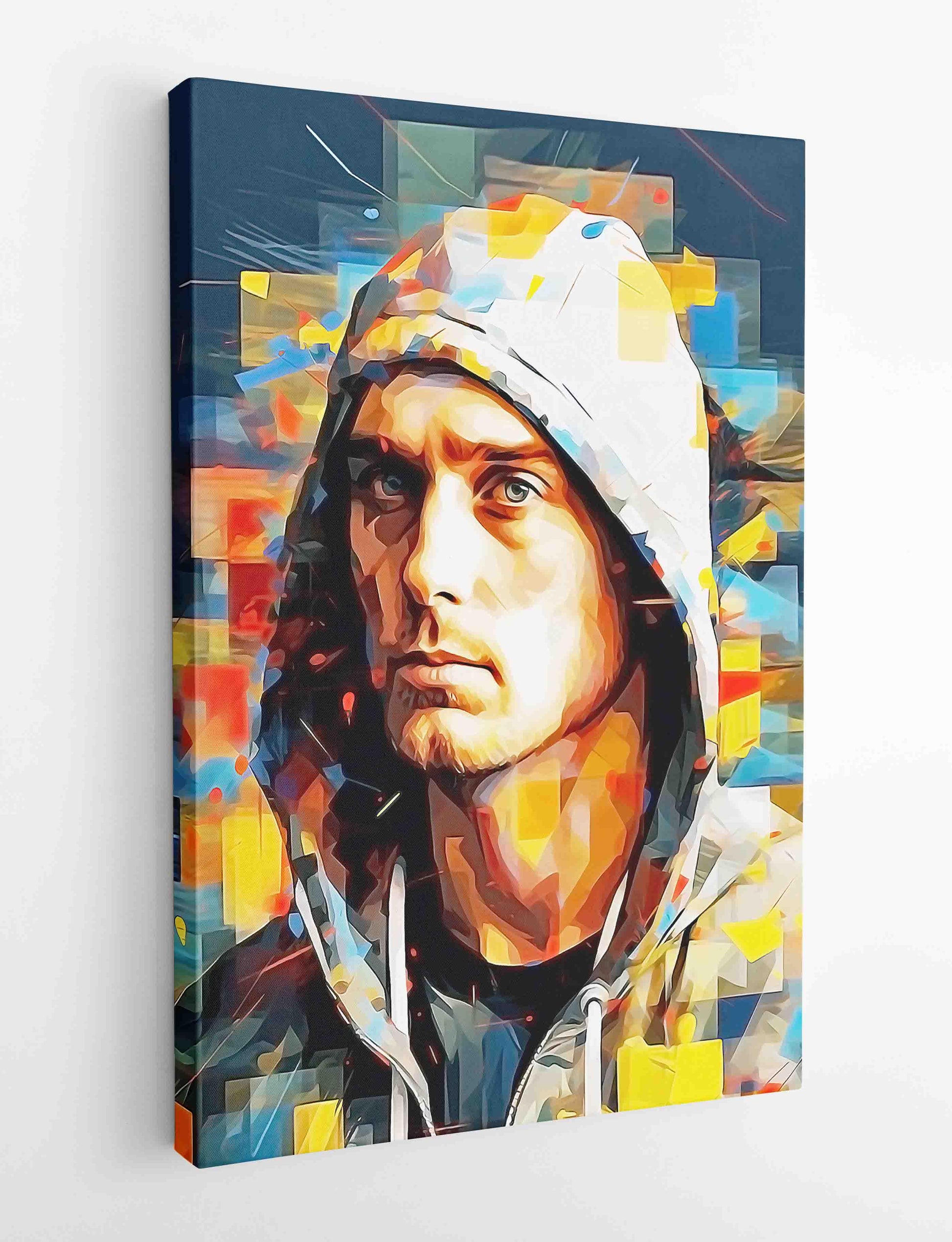 P287 Eminem Canvas Art Prints, Posters, and Wall Art Pop Art Collection
