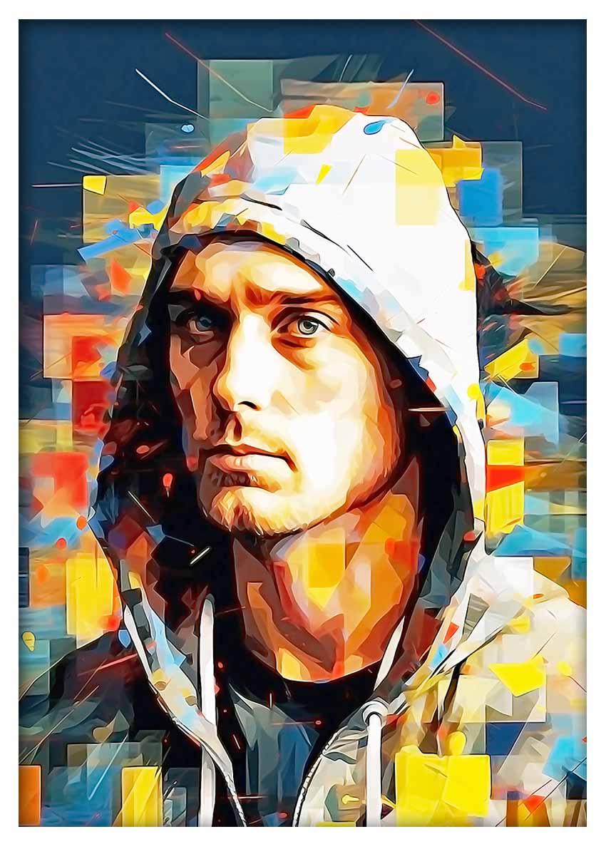 P287 Eminem Canvas Art Prints, Posters, and Wall Art Pop Art Collection