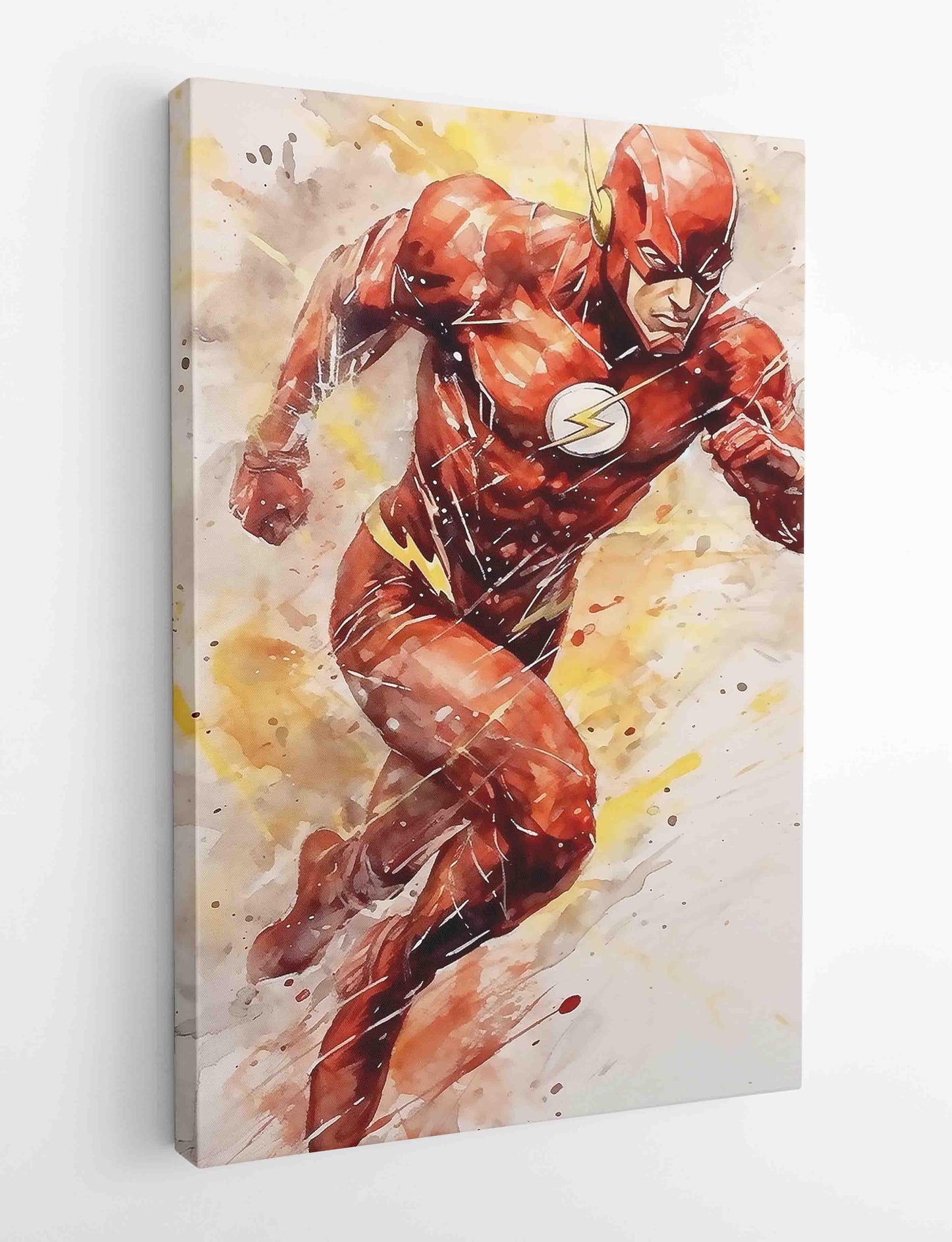 P288 The Flash Canvas Art Prints, Posters, and Wall Art Superhero Collection