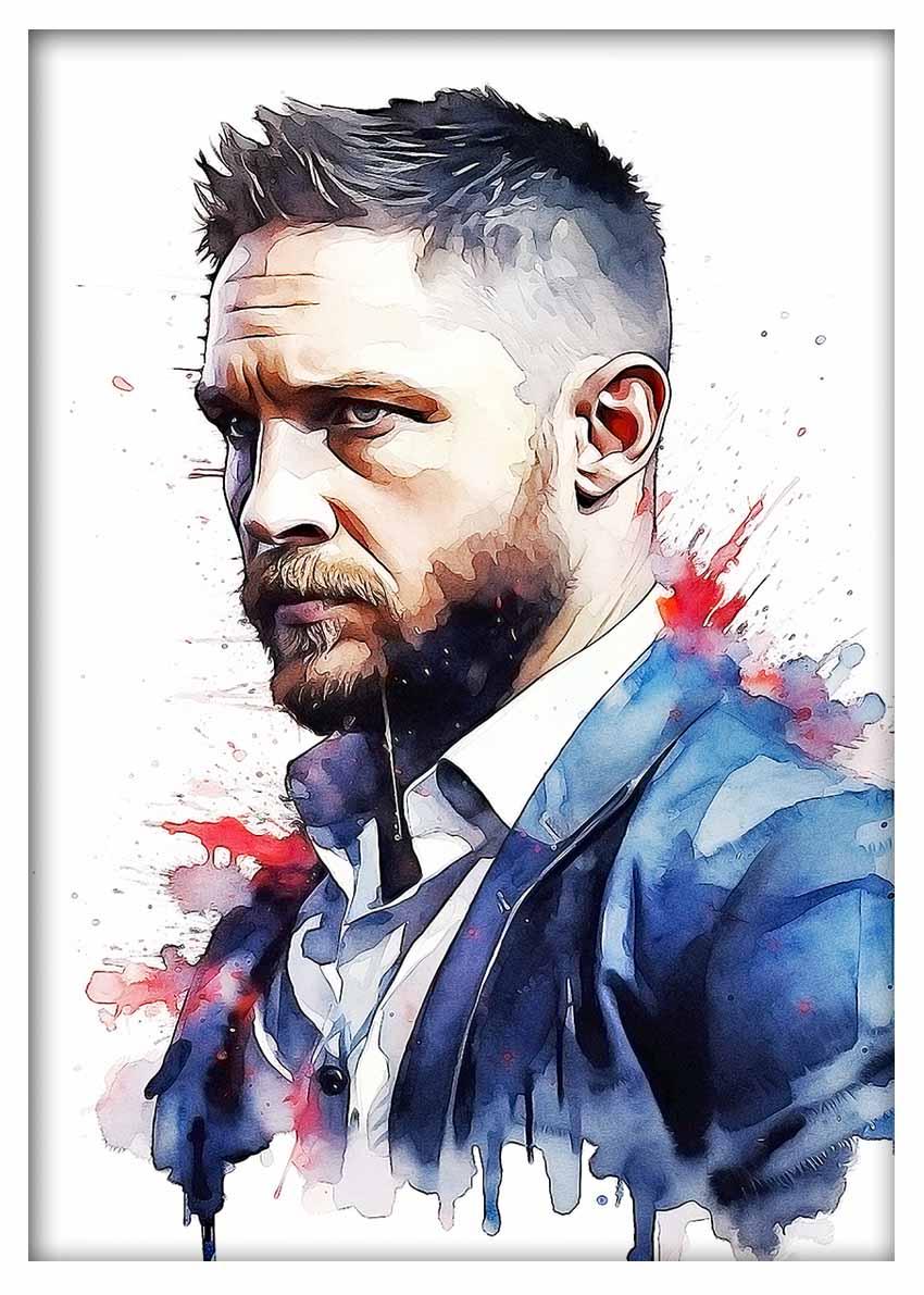 P289 TOM HARDY Canvas Art Prints, Posters, and Wall Art Pop Art Collection