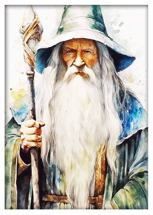 P291 Gandalf Canvas Art Prints, Posters, and Wall Art Pop Art Collection