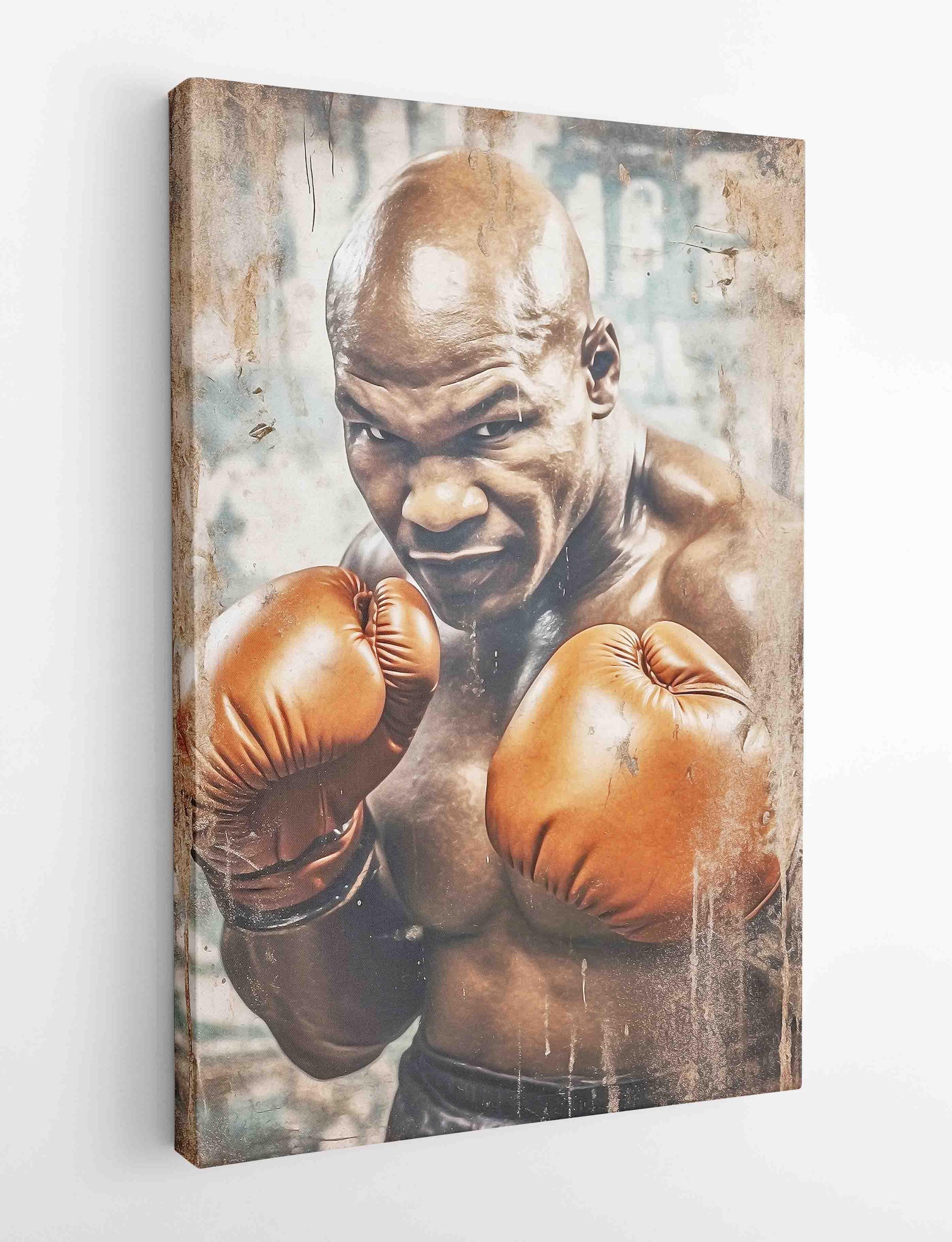 P294 Mike Tyson Canvas Art Prints, Posters, and Wall Art Pop Art Collection
