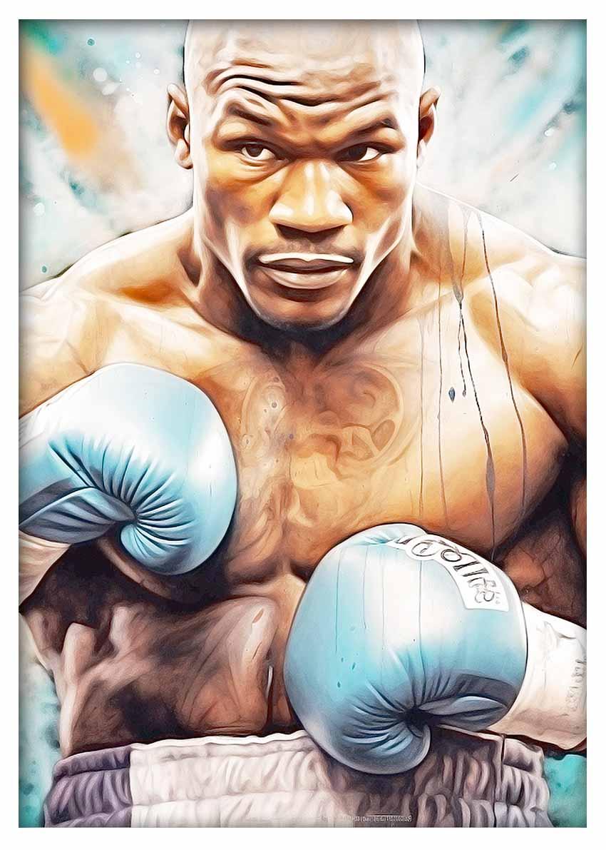 P295 Mike Tyson Canvas Art Prints, Posters, and Wall Art Pop Art Collection