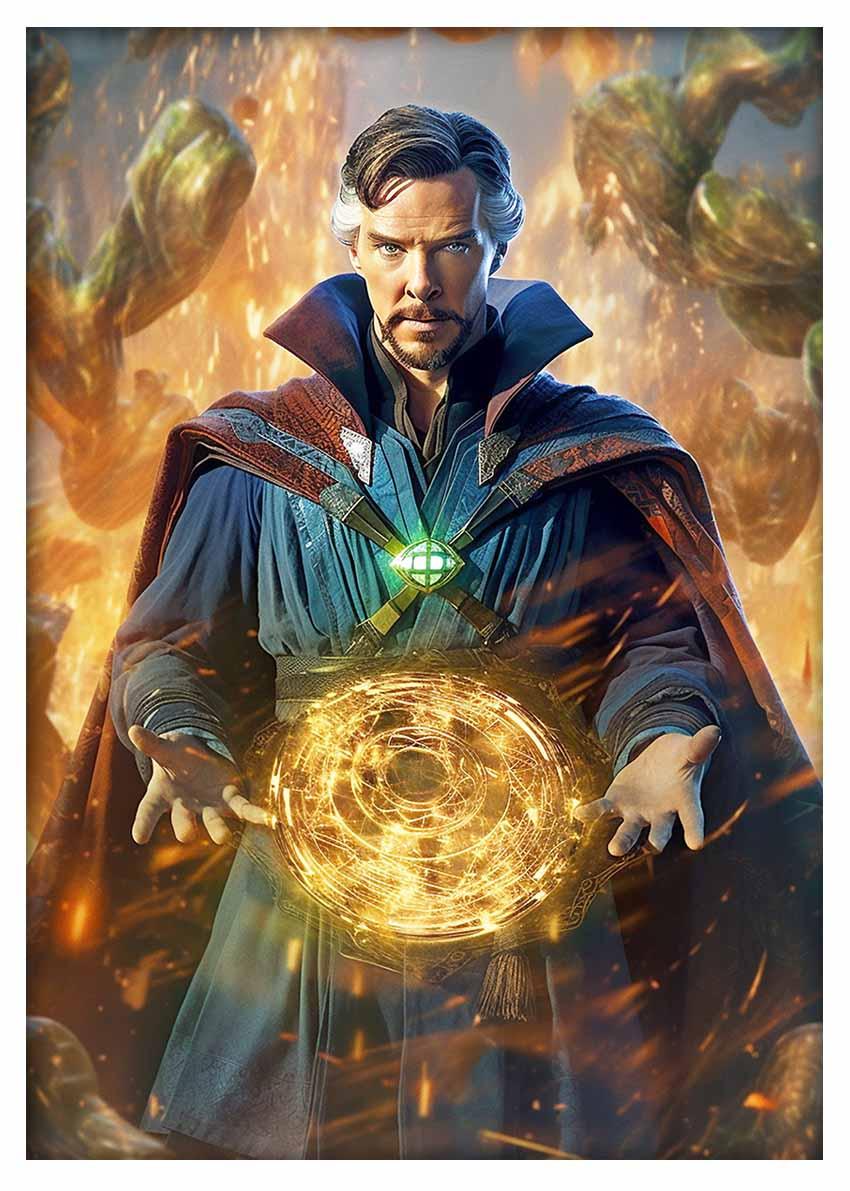 P301 Doctor Strange Canvas Art Prints, Posters, and Wall Art Superhero Collection