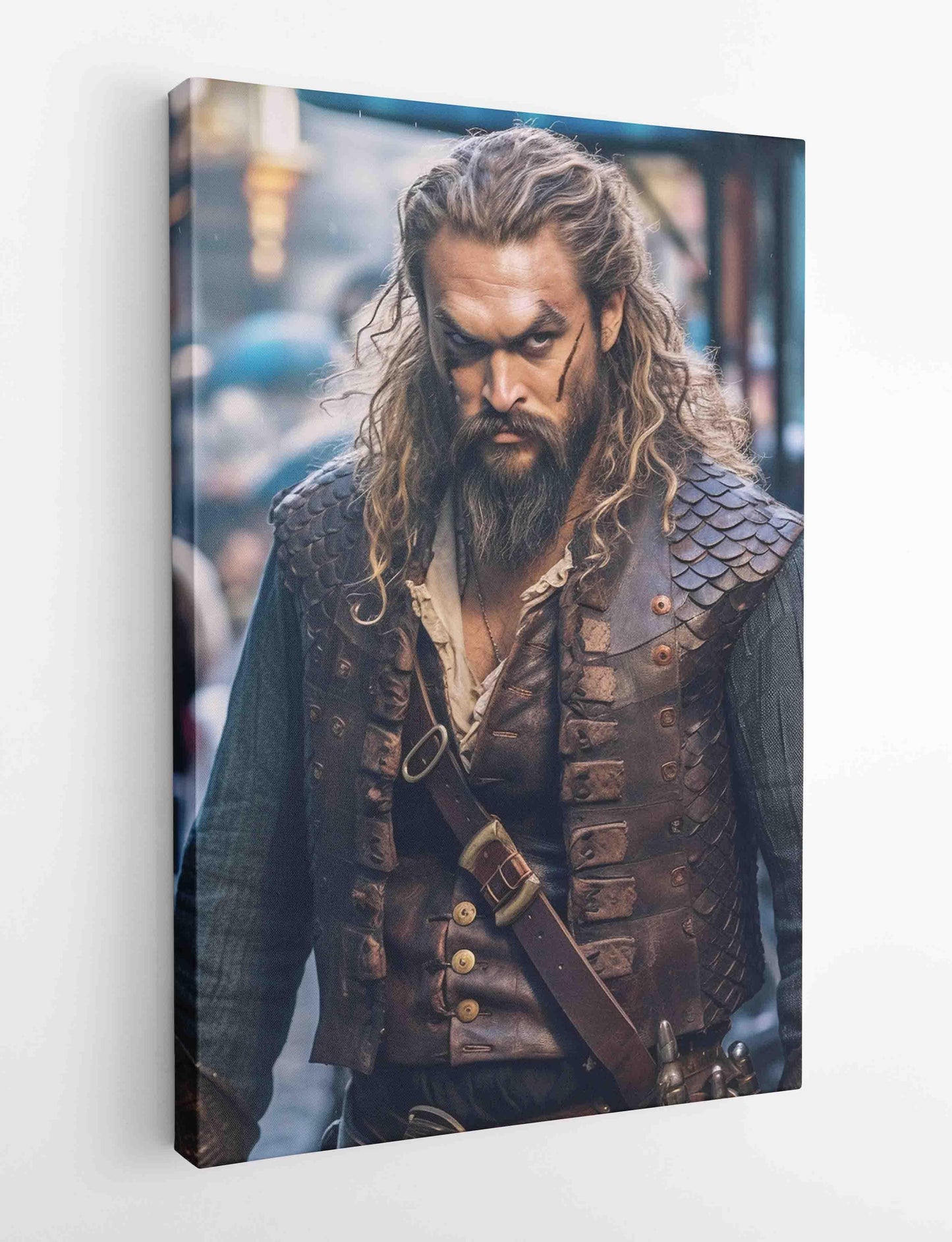 P304 Jason Momoa Canvas Art Prints, Posters, and Wall Art Pop Art Collection