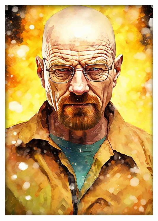 P305 Breaking Bad Bryan Cranston Canvas Art Prints, Posters, and Wall Art Pop Art Collection