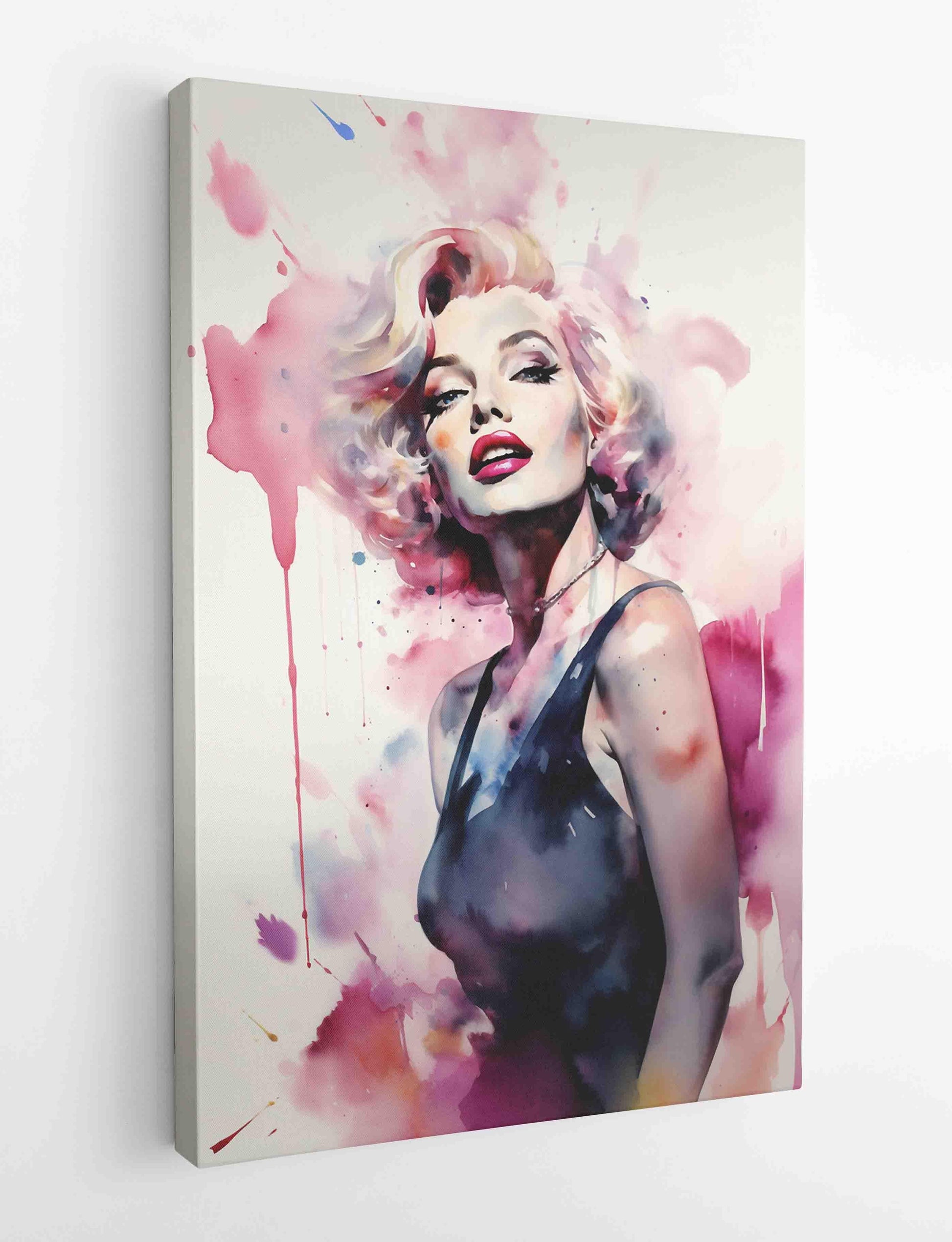 P307 Marilyn Monroe Canvas Art Prints, Posters, and Wall Art Pop Art Collection
