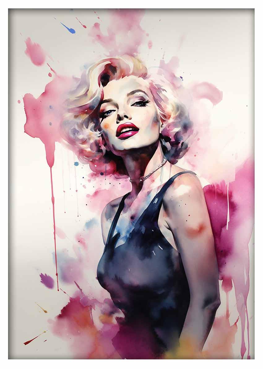 P307 Marilyn Monroe Canvas Art Prints, Posters, and Wall Art Pop Art Collection