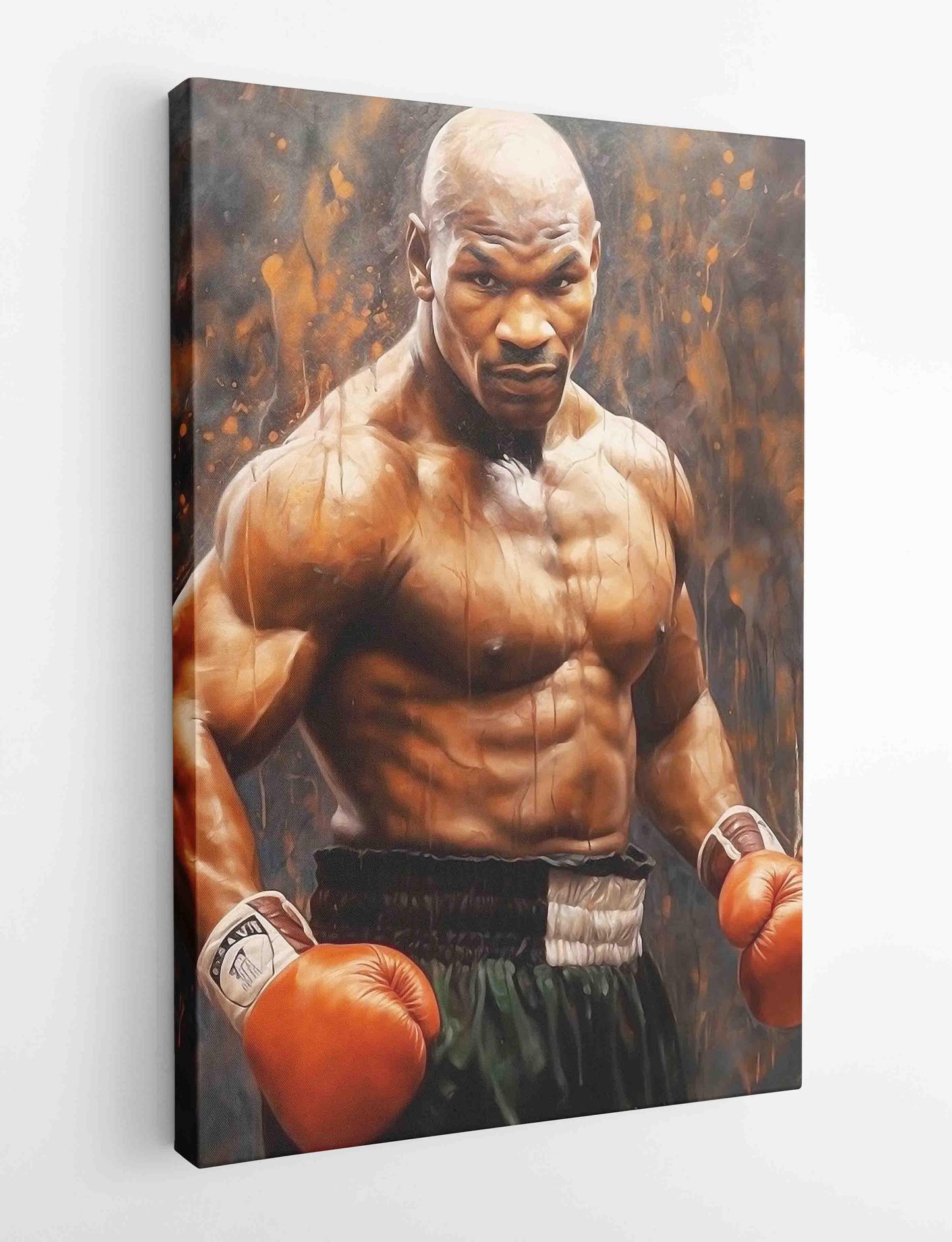 P309 Mike Tyson Canvas Art Prints, Posters, and Wall Art Pop Art Collection