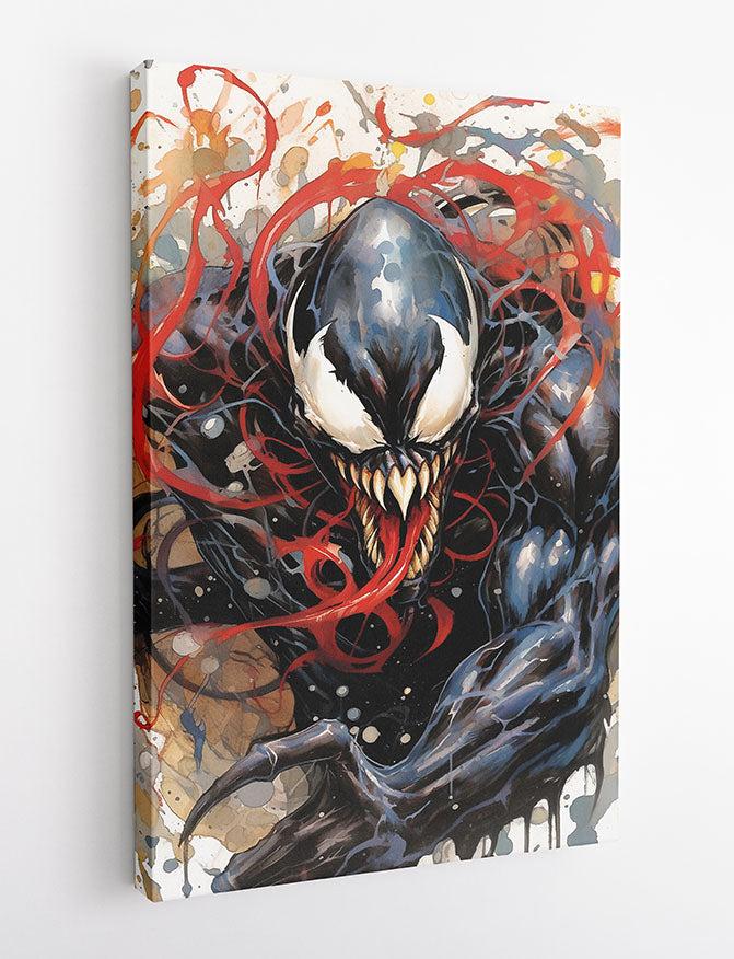 P316 Venom Canvas Art Prints, Posters, and Wall Art Superhero Collection