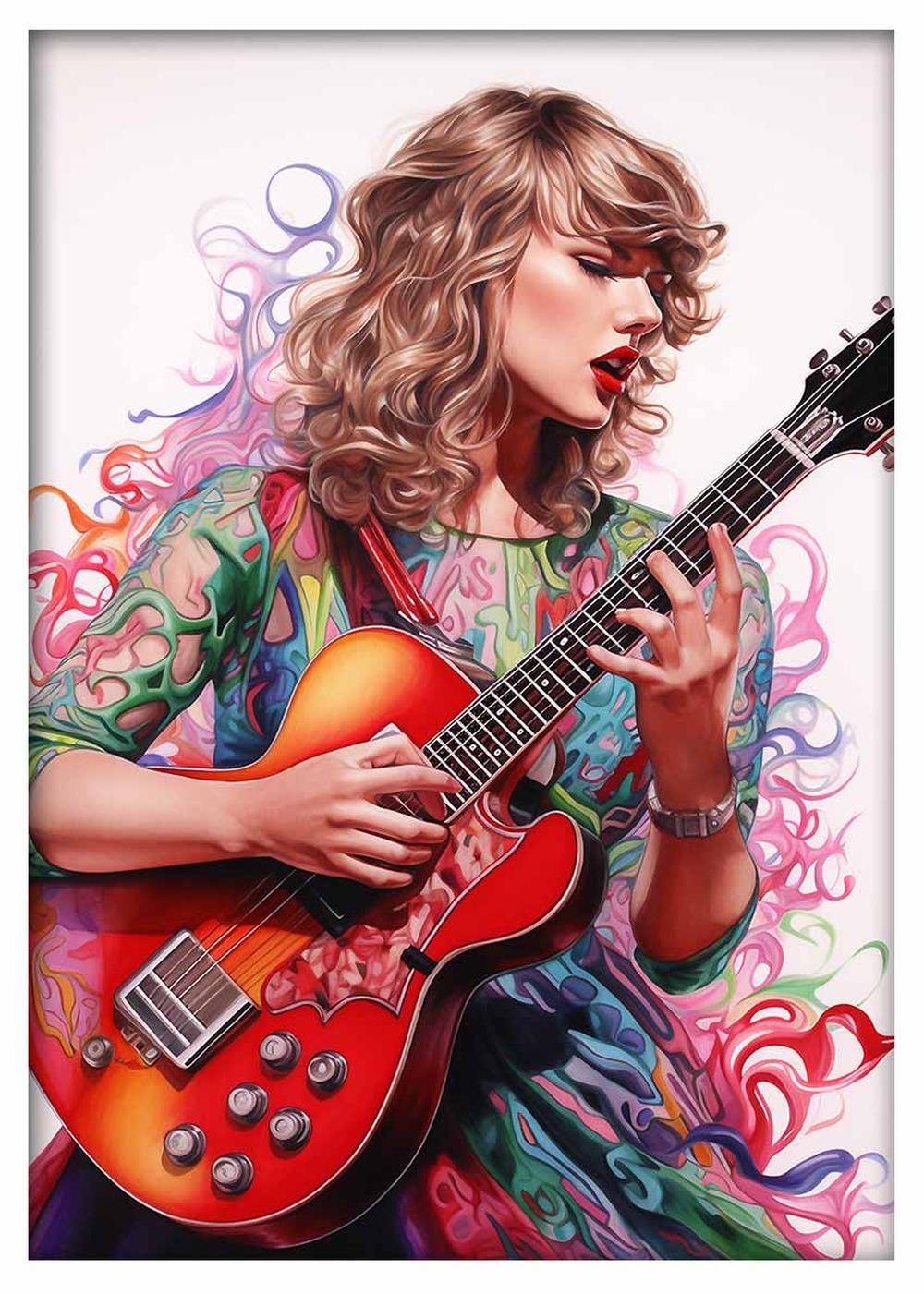 P321 – Taylor Swift Canvas Art Prints, Posters, and Wall Art – Pop Art Collection