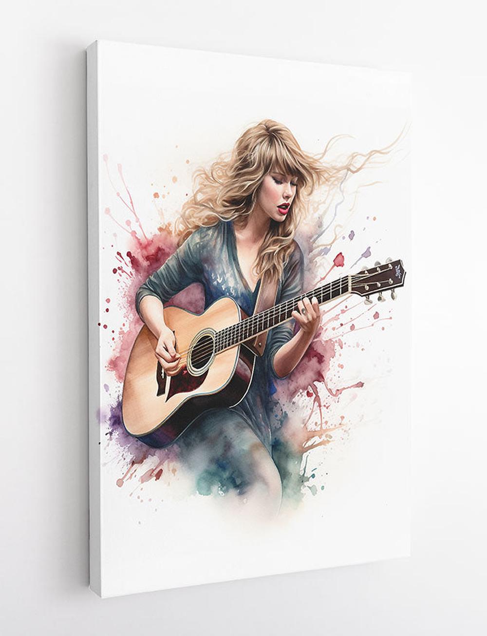 P322 – Taylor Swift Canvas Art Prints, Posters, and Wall Art – Pop Art Collection
