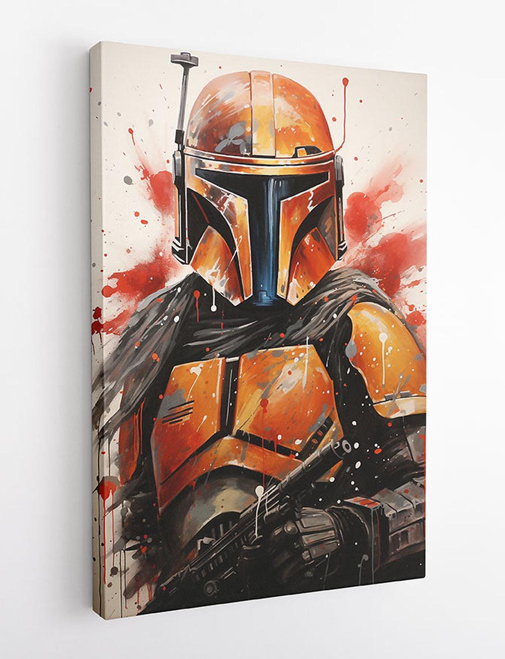 P329 – Stormtrooper Canvas Art Prints, Posters, and Wall Art – Fantasy & Sci-Fi Collection