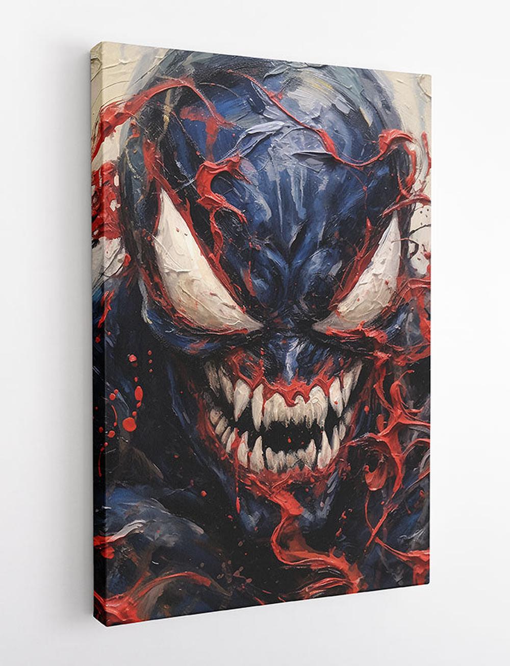 P330 – Venom Canvas Art Prints, Posters, and Wall Art – Superhero Collection