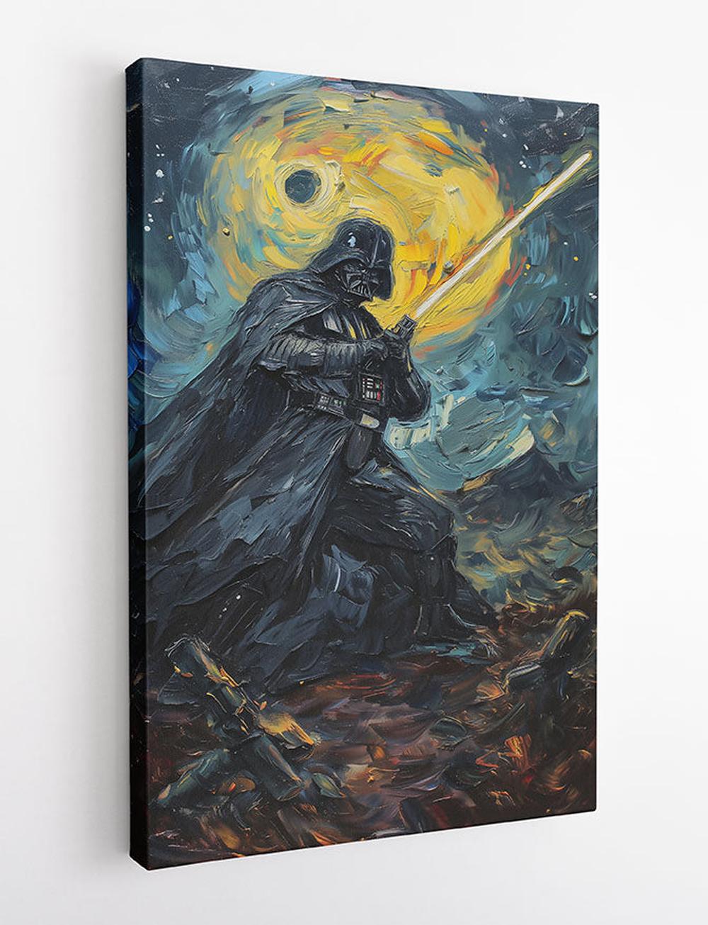 P333 – Darth Vader Canvas Art Prints, Posters, and Wall Art – Fantasy & Sci-Fi Collection